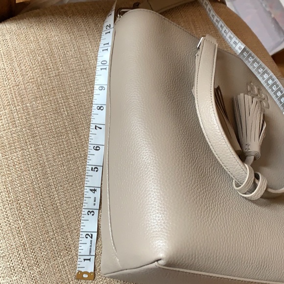 Tory Burch Thea Zip Large Tote French Grey - Picture 14 of 16